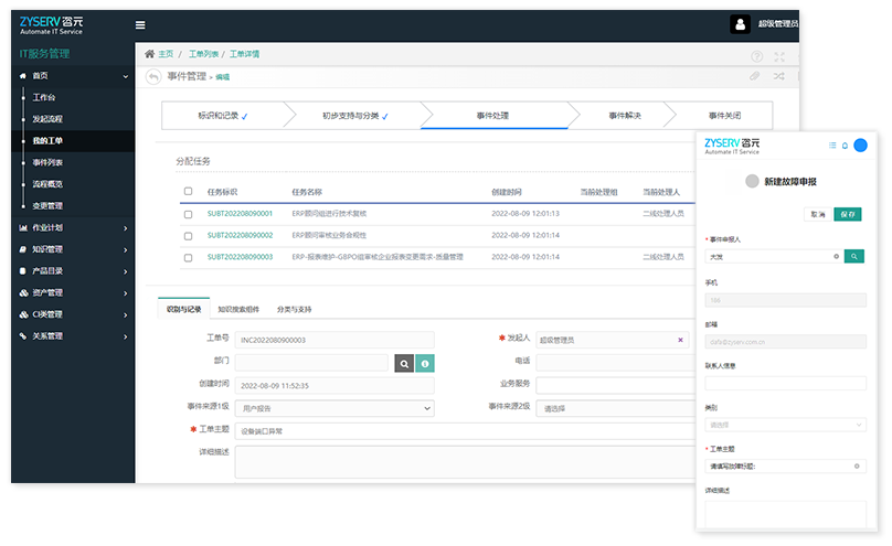 ITSM-Incident Management 事件管理